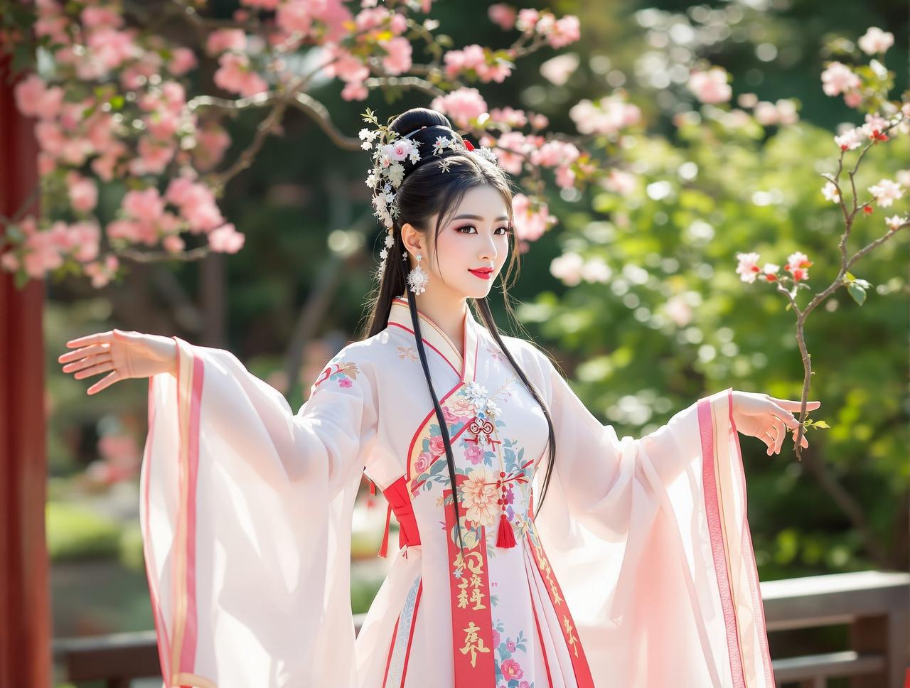 推女郎 - 古风汉服美人 - 周雪晴 - 唯美写真摄影