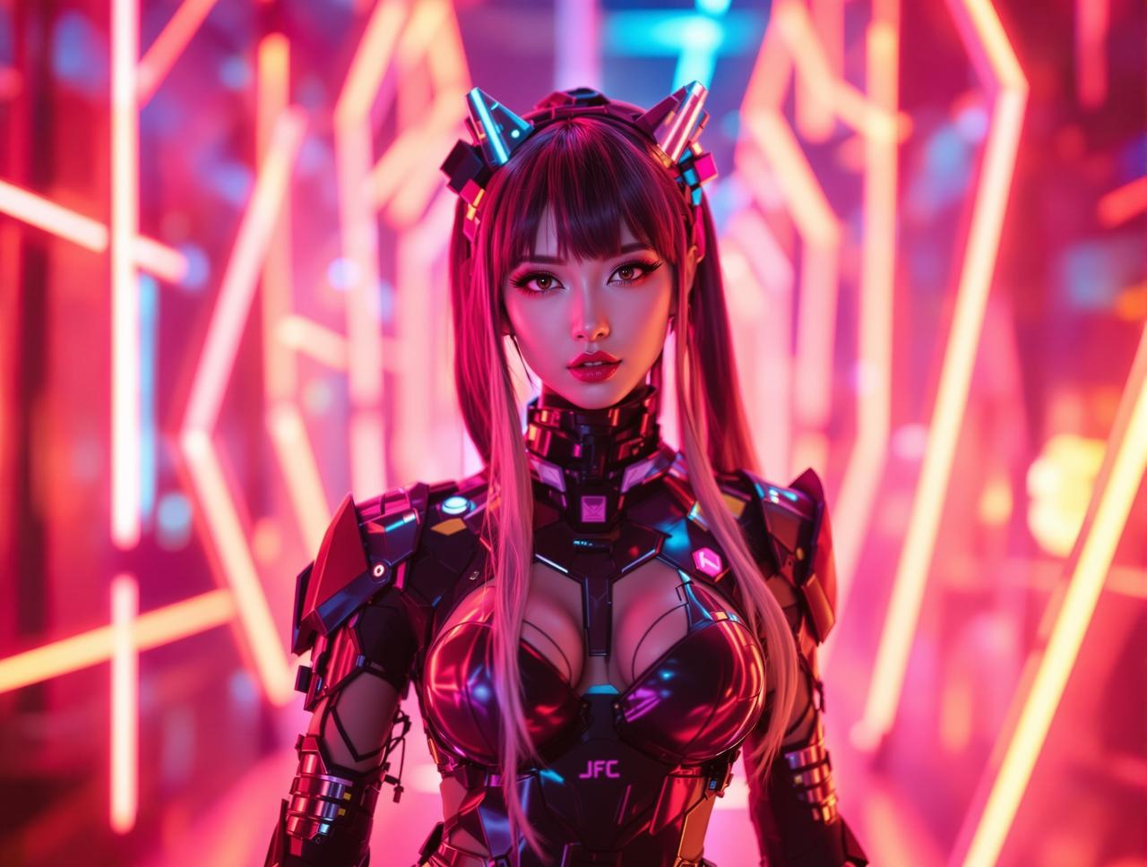 推女郎 - 赛博朋克未来感 - 林星辰 - 唯美写真摄影