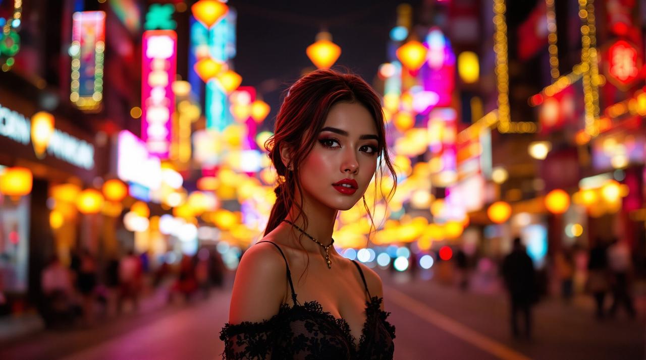 推女郎 - 都市夜景人像视频 - 王诗涵 - 唯美写真视频